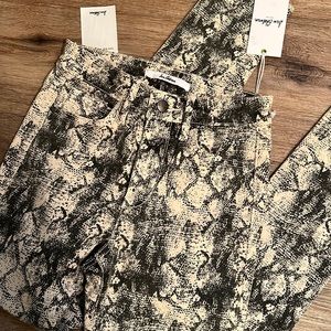 🐍 NWT Sam Edelman The Stiletto High Rise Skinny Ankle